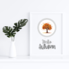 Hello Autumn Digital Downloadable Tree Art