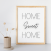 Home Sweet Home Wall Art Printable