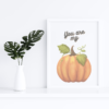 You are My Pumpkin Wall Art Print