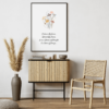 Empowering Women Floral Wall Art For Print