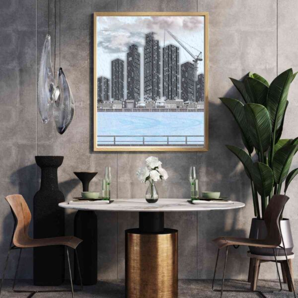 Cityscape Wall Artwork Australia