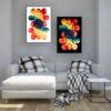 Vibrant Spectrum: Abstract Prints Australia