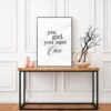 Empowering Printable Wall Art - Yes Girl You Sure Can