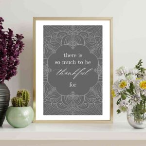 Elegant Mandala Art Wall Decor - Inspirational Print